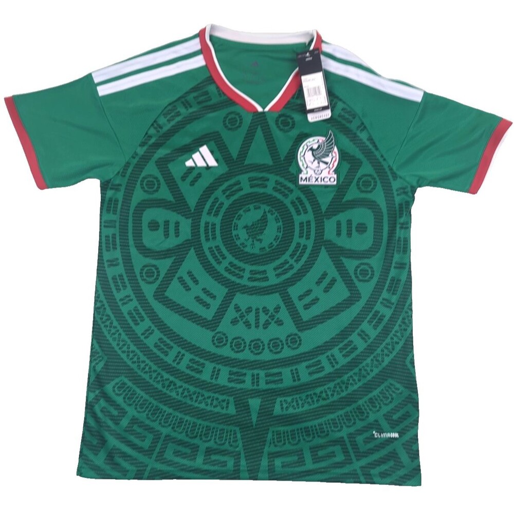 NWT Adidas Mexico Men's National Team Jersey L Green 2026 World Cup JL8537 -$100